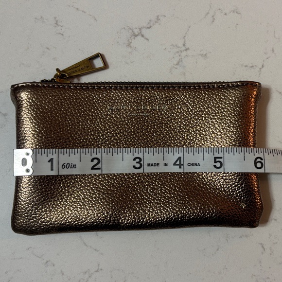 Kurt Geiger Metallic Gold Pouch - Picture 8 of 8